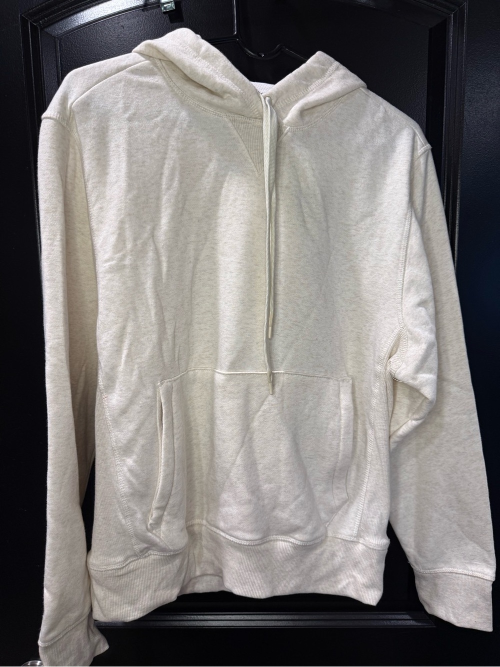 all in motion Cream Zip-Up Hooded Sweatshirt Size S NWT